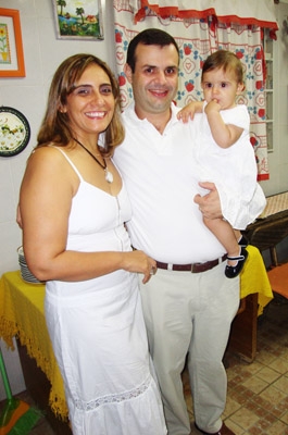 Direto do Rio Branco (Acre): Diogo Lemos - Monelyse e filha Maria Theodora